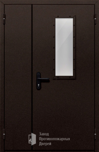Фото двери «Полуторная со стеклом №210» в Домодедову