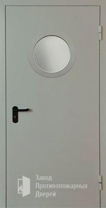Фото двери «Однопольная с круглым стеклом EI-30» в Домодедову