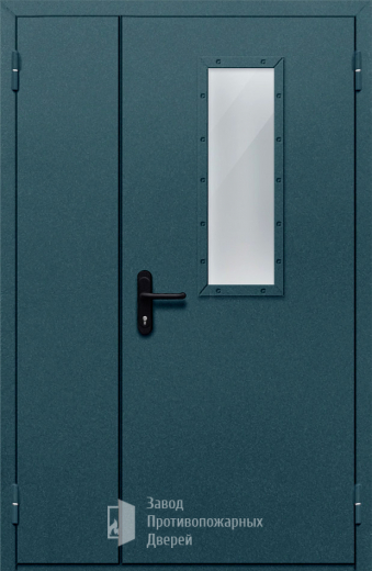 Фото двери «Полуторная со стеклом №27» в Домодедову