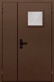 Фото двери «Полуторная со стеклом №88» в Домодедову