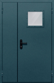 Фото двери «Полуторная со стеклом №87» в Домодедову