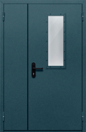 Фото двери «Полуторная со стеклом №27» в Домодедову