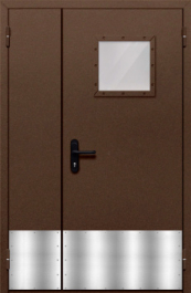 Фото двери «Полуторная с отбойником №35» в Домодедову